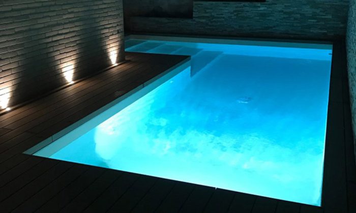 Illuminazione piscina